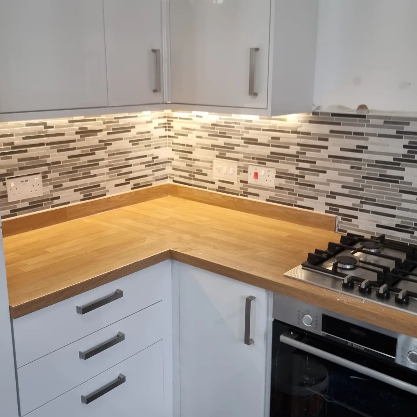 Spruced! Photo of kitchen corner after work done