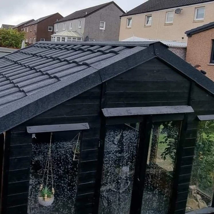 Spruced! Photo of shed after work done