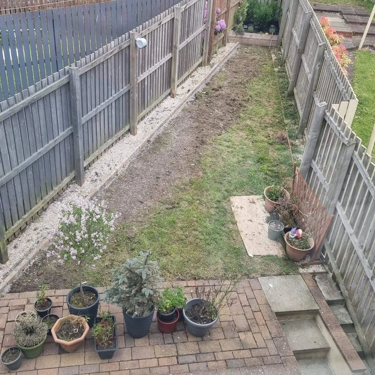 Ready for a spruce up! Photo of shed before work done